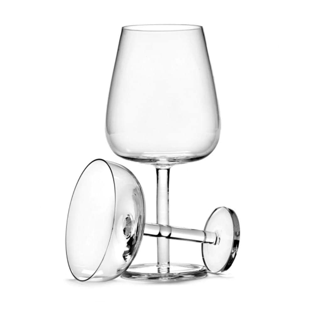 Set Of Champagne Coupe Glasses Motif